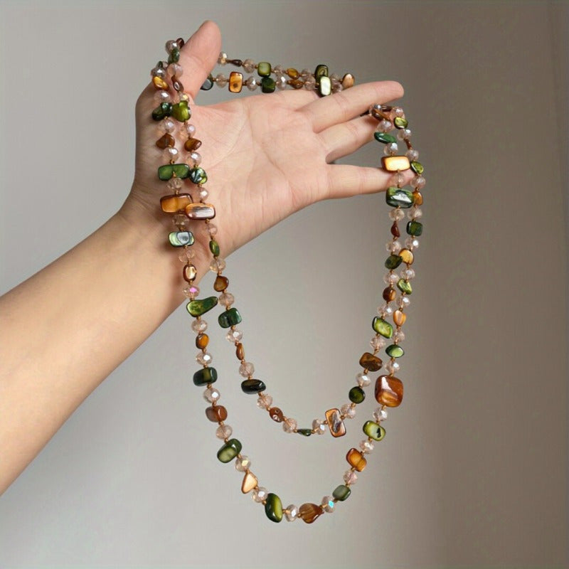 Boho Chic Layered Necklace